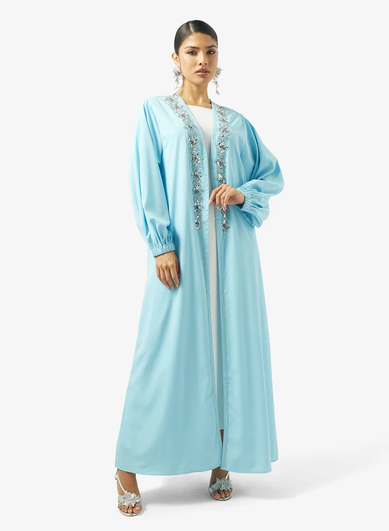 Khizana  Embellished Abaya With Sheila for Women | Best Price UAE